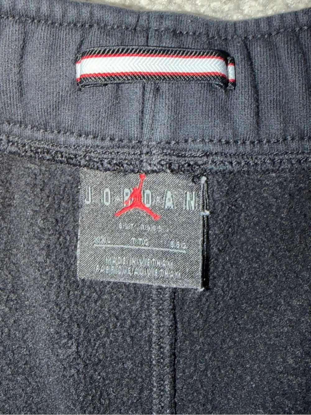 Jordan Black Women's Drawstring Athletic Shorts with Jumpman Logo